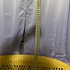 Long diamond earrings